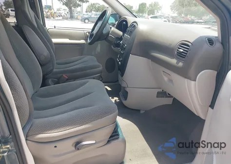 2005 Dodge Grand Caravan Se из США, поврежденный, VIN 1D4GP24R45B202353